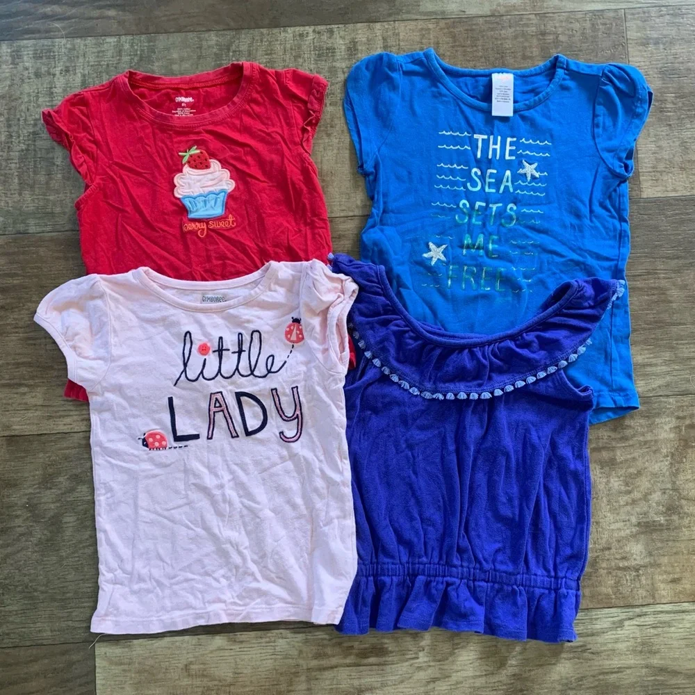 Gymboree shirt bundle 4 tops
